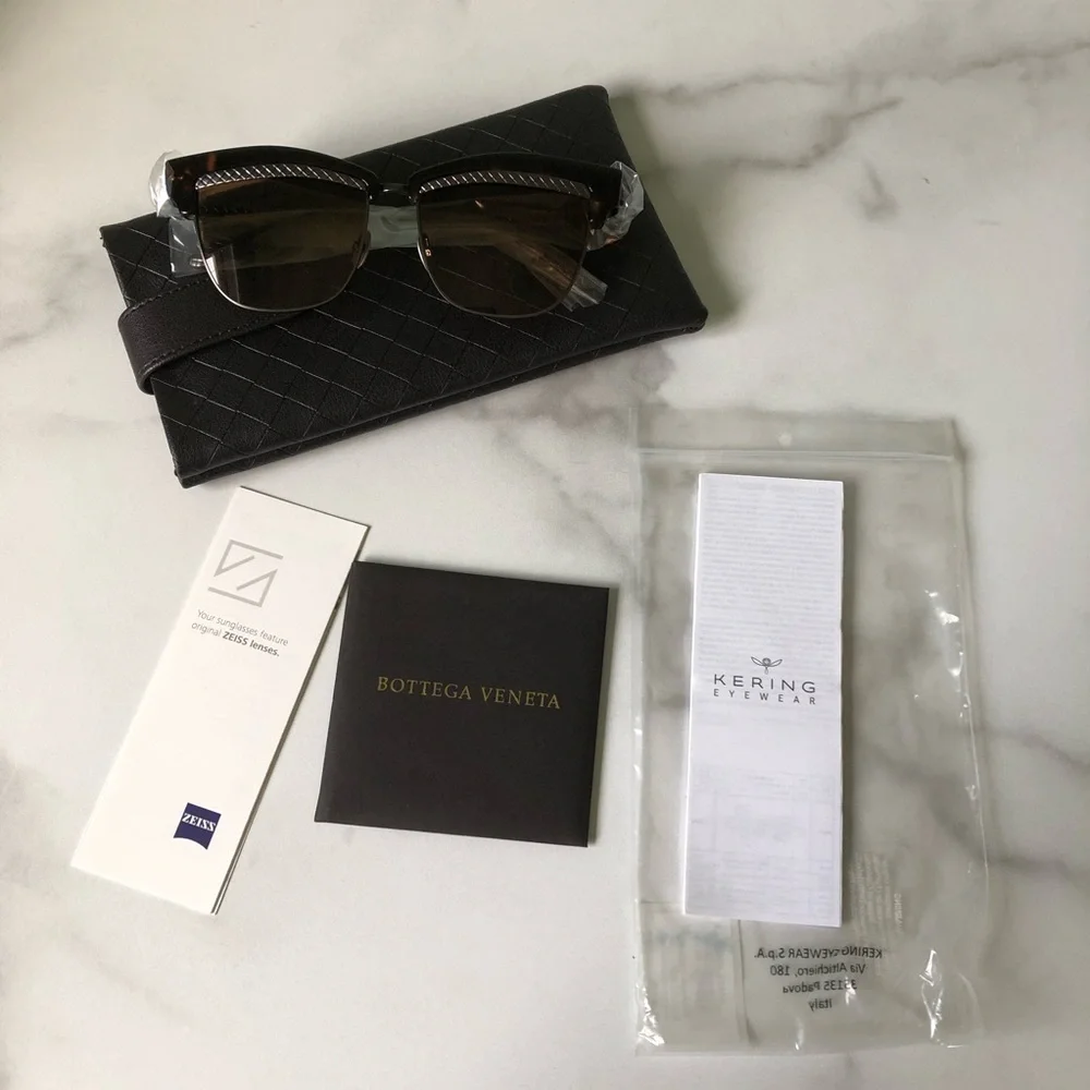 Bottega Veneta 54mm Modified Cat Eye Sunglasses